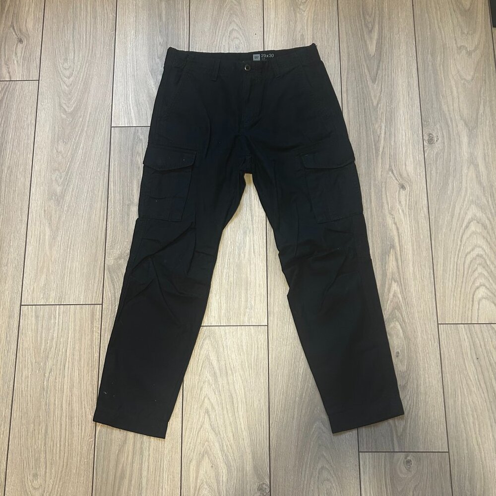 GAP Slim Fit Navy Cargo Pants